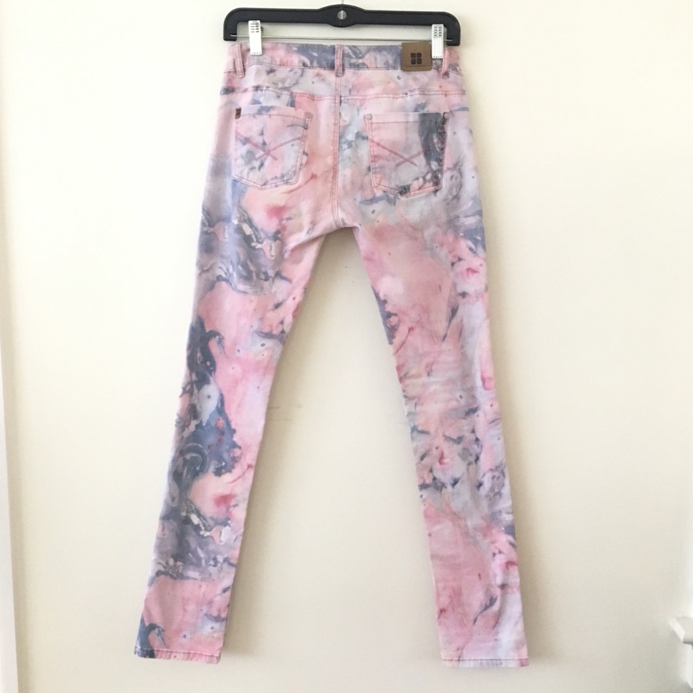 HP! Insight Marbelized Skinny Jeans